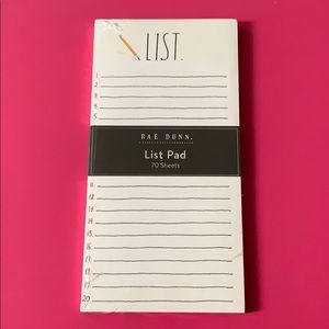 Rae Dunn List Pad
